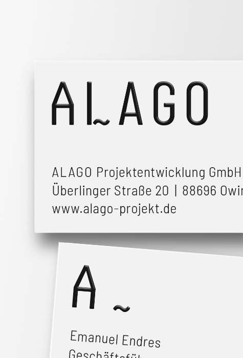 ALAGO Projektentwicklung GmbH / Corporate Design &quot;Haus am See&quot;