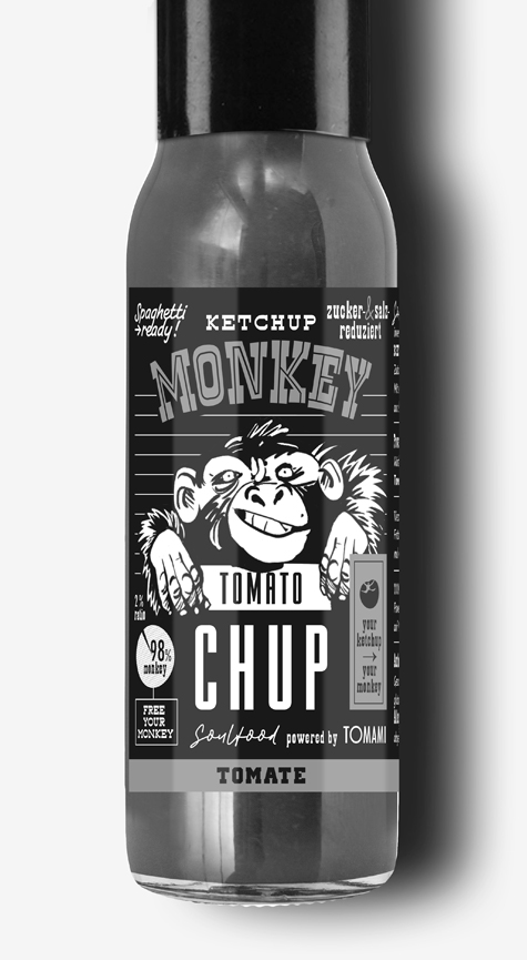 Ketchup Monkey / Package Design &amp; Illustration
