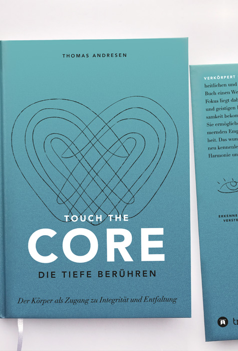 Thomas Andresen / Touch the Core / Coverdesign